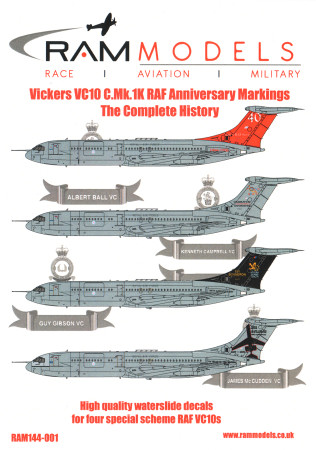 Vickers VC10 C.Mk.IK RAF Anniversary Markings