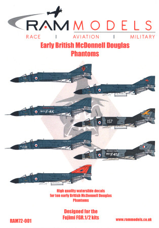 Early British McDonnell Douglas Phantoms