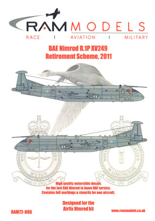 BAE Nimrod R.1P XV249 Retirement Scheme 2011