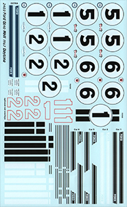 Ford GT-40 Mk.II Daytona 1967 Decals