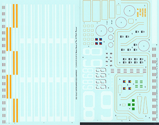 USS Nimitz CVN 68 Markings Decals