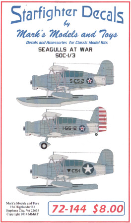 SOC-1/3 Seagulls at War Decals