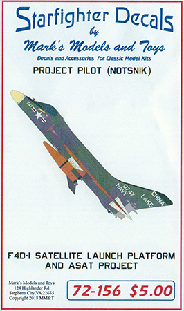 F4D-1 Project Pilot (NOTSNIK)