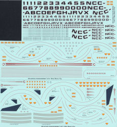 Class IX Starship Markings Decals