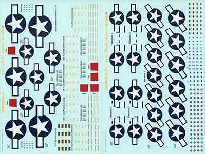 P-47 Thunderbolt National Insignia + Data