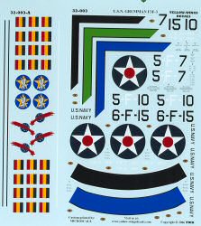 Yellow-Wings Decals