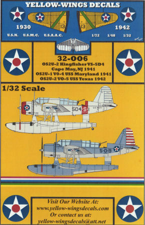 Yellow-Wings Decals