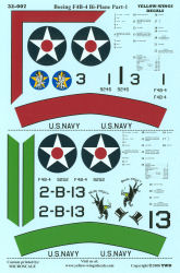 Yellow-Wings Decals