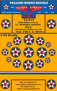 Yellow-Wings Decals