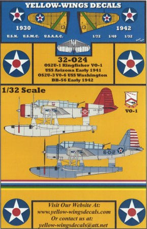 Yellow-Wings Decals