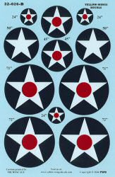 Yellow-Wings Decals