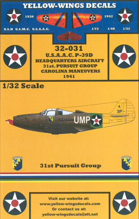 Yellow-Wings Decals
