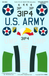 Yellow-Wings Decals