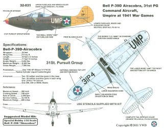 Yellow-Wings Decals