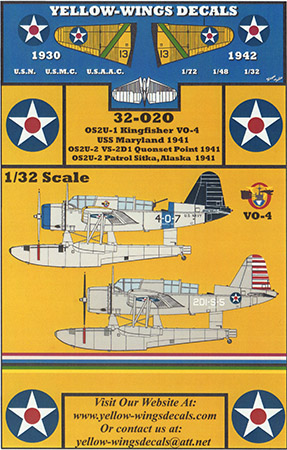 Yellow-Wings Decals