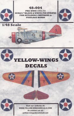 Yellow-Wings Decals