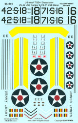 Yellow-Wings Decals