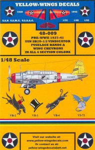 Yellow-Wings Decals