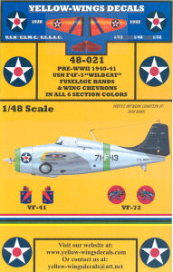 Yellow-Wings Decals