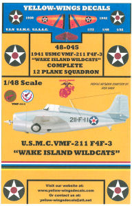 Yellow-Wings Decals
