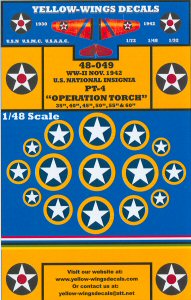 Yellow-Wings Decals