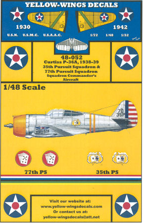 Yellow-Wings Decals