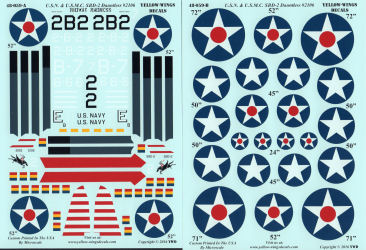 Yellow-Wings Decals