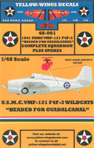Yellow-Wings Decals