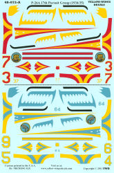 Yellow-Wings Decals