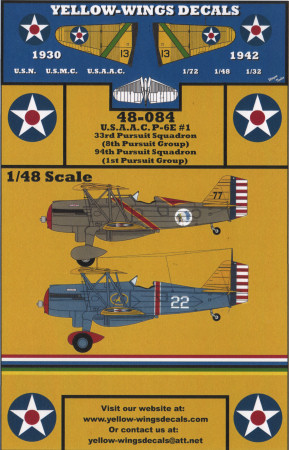 Yellow-Wings Decals