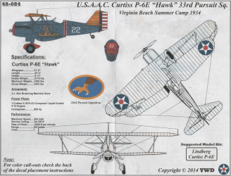 Yellow-Wings Decals