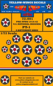 Yellow-Wings Decals