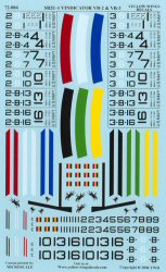 Yellow-Wings Decals