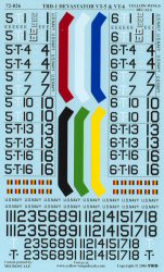 Yellow-Wings Decals