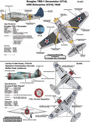 Yellow-Wings Decals