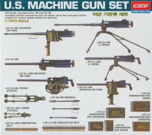 U.S. Machine Gun Set