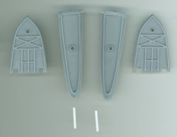 F-105 Resin Intake FOD Covers