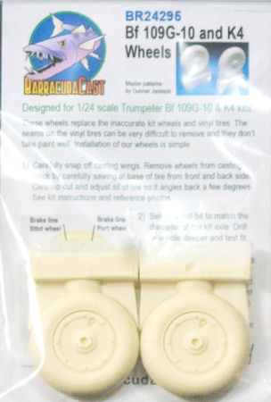 Bf 109G-10/K-4 Wheels Set