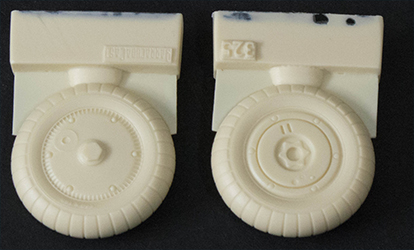 Bf 109G Main Wheels
