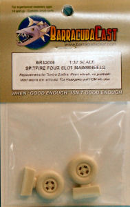 Spitfire Four Slot Main Wheels