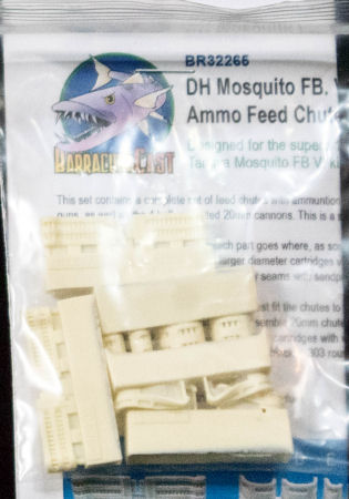 Mosquito FB.VI Ammo Feed Chutes Set