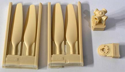 A-1 Skyraider Propeller Correction Set