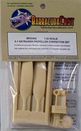A-1 Skyraider Propeller Correction Set