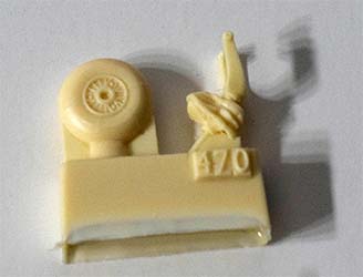 Bf 109G Standard Tail Wheel w/Boot