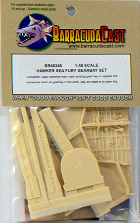 Hawker Seafury Gearbay Set