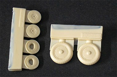 Bf 109G Wheels