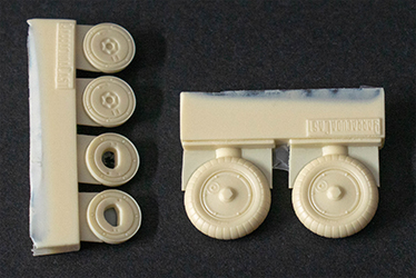 Bf 109G Wheels