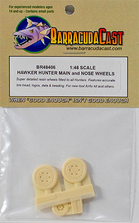 Hawker Hunter Wheels Set