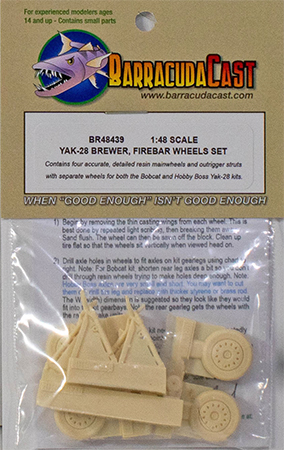 Yak-28 Wheels Set