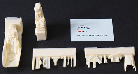 Lightning F.2A/F.6 Cockpit Set